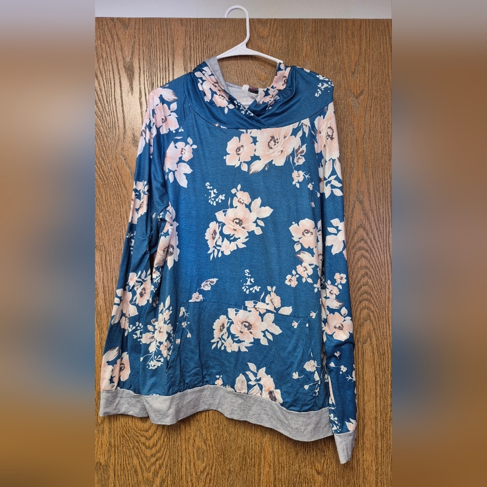 Flower Hoodie - Size 3X